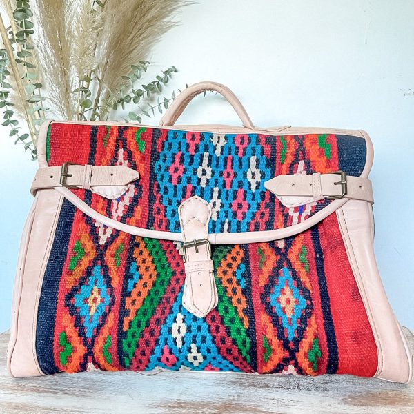 Bolso de viaje de cuero y alfombra kilim marroqui Tichka 5|Bolso de viaje de cuero y alfombra kilim marroqui Tichka 5|Bolso de viaje de cuero y alfombra kilim marroqui Tichka 5|Bolso de viaje de cuero y alfombra kilim marroqui Tichka 5|Bolso de viaje de cuero y alfombra kilim marroqui Tichka 5|Bolso de viaje de cuero y alfombra kilim marroqui Tichka 5