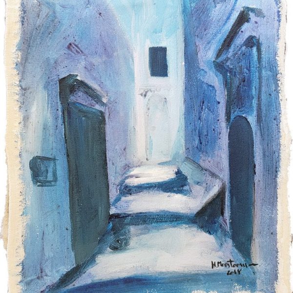 calles de chechaouen 30x38cm