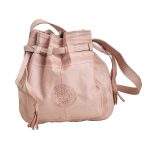 Cartera Bolso de cuero mediano marroquí palo rosa