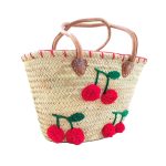 bolso cesta de doum cherries